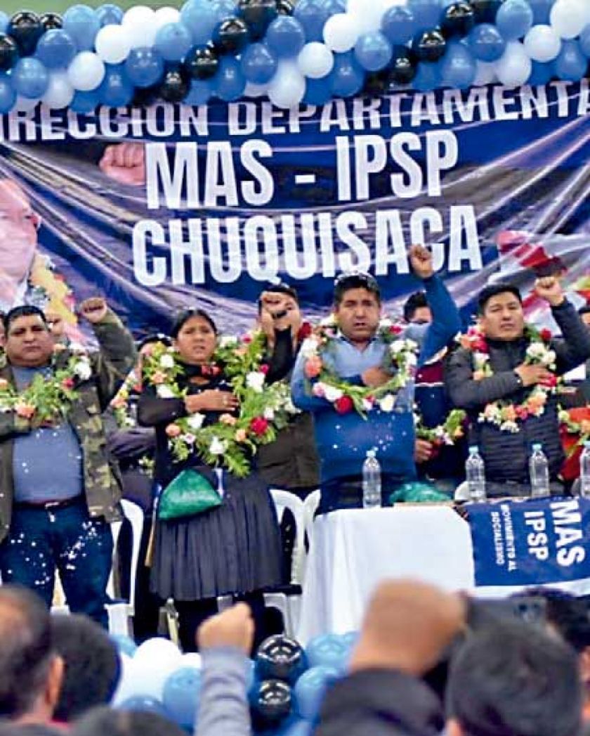 MAS Chuquisaca aún no define candidatos