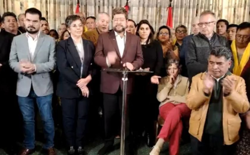 Bloque de Unidad anuncia candidatura de Samuel Doria Medina