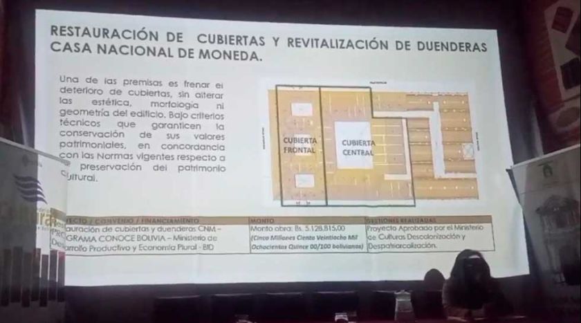 Socializan datos técnicos de restauración de la CNM