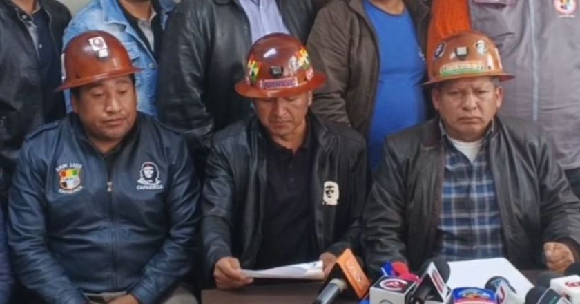 Mineros se declaran en emergencia y exigen a la COB un ampliado; rechazan a Huarachi
