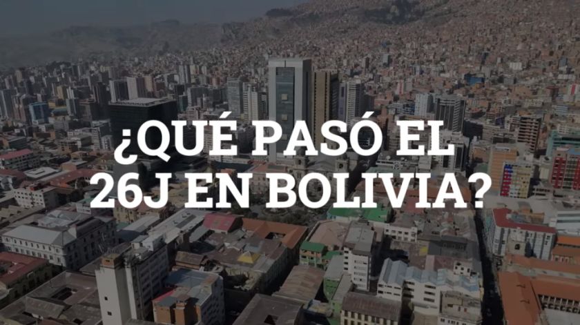 ¿Qué pasó el 26J?: Gobierno presenta documental que apunta a un “fallido golpe de Estado”