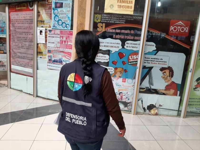 Delegada defensorial devela que niños están indefensos