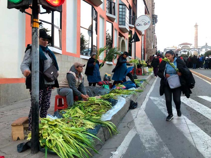Potosí vivirá Domingo de Ramos con misas y feria gastronómica