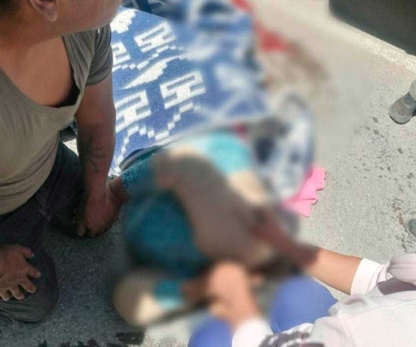 Una mujer muere atropellada  por volqueta en una avenida 