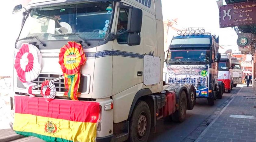 Transporte pesado exige proyecto vial con asfalto