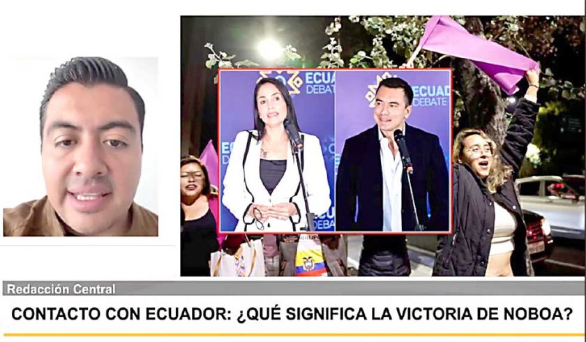 Crisis en Bolivia se coló en campaña ecuatoriana