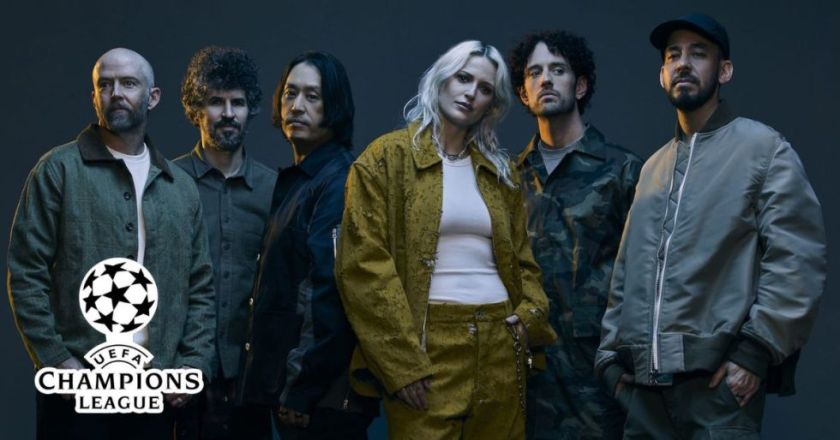 Linkin Park inaugurará la final de la Champions League