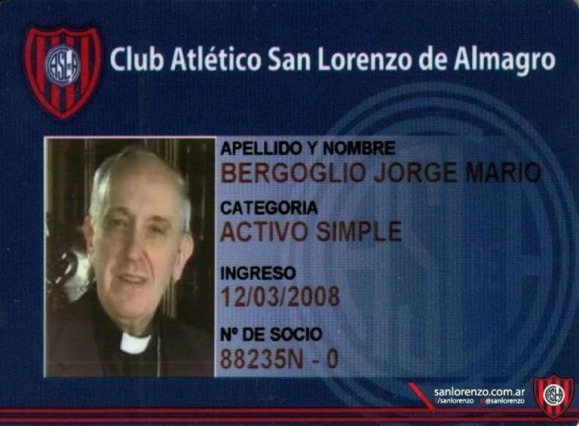 Jorge Bergoglio, un ‘pata dura’ fanático del fútbol y de San Lorenzo que llegó a ser el papa Francisco