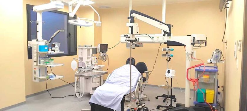 Habilitan las cirugías oftalmológicas en el Hospital de Tercer Nivel  