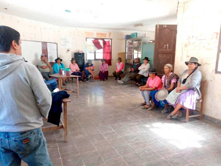 Buscan fortalecer la atención a grupos vulnerables en Potosí