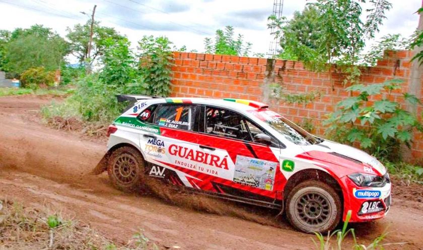 Aguilera gana el Rally Andaluz