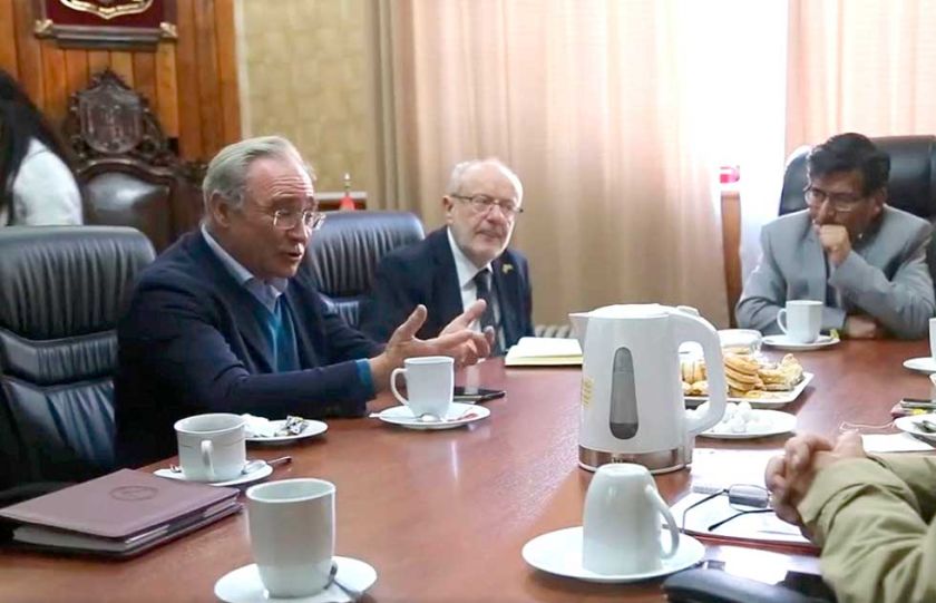La Embajada de España coordina reuniones de cooperación con la Alcaldía de Potosí
