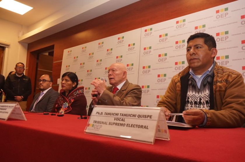 El TSE elige a Óscar Hassenteufel como vicepresidente y la presidencia está pendiente