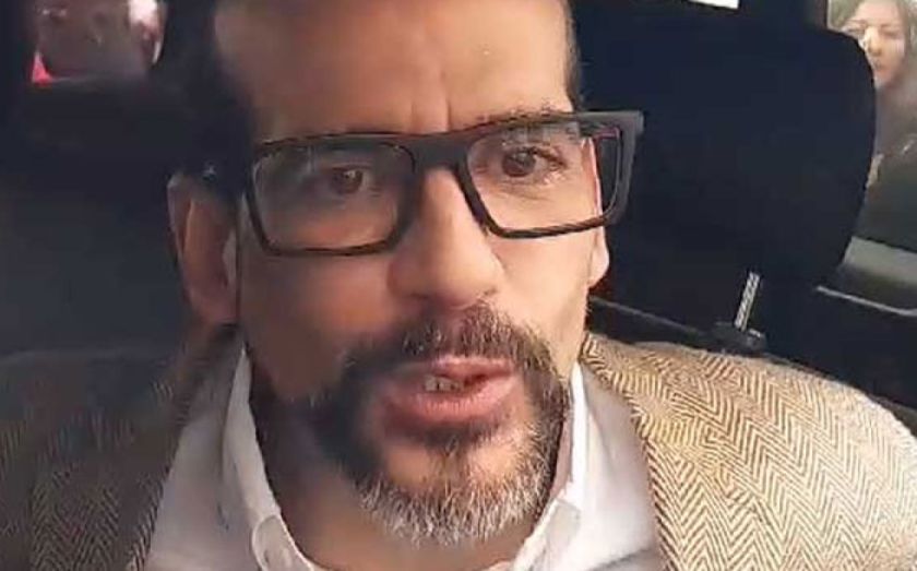 Luis Fernando Camacho ingresa a audiencia donde espera recibir la libertad