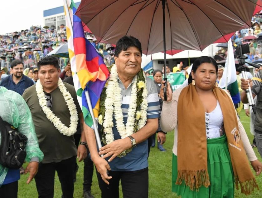 Evo Morales pide al presidente del Senado de Bolivia que reflexione y no sea candidato