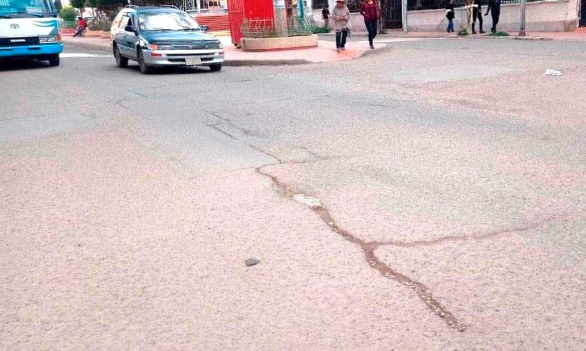 Transporte público exigen el mejoramiento de las calles