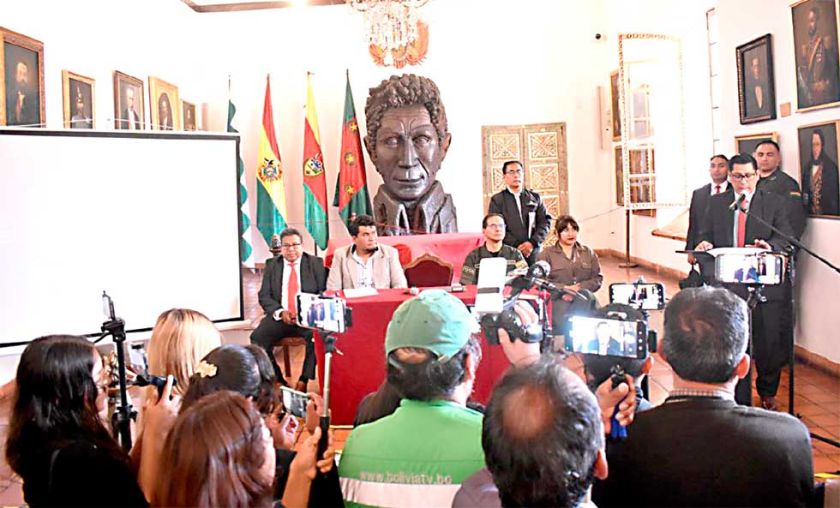 Procuradores de 14 países arribarán a Sucre en junio
