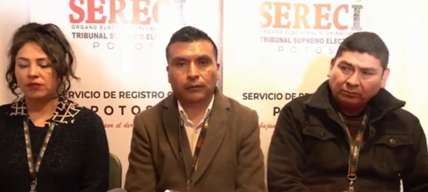 Padrón electoral en Potosí creció en cerca de 13 mil ciudadanos para las elecciones de agosto