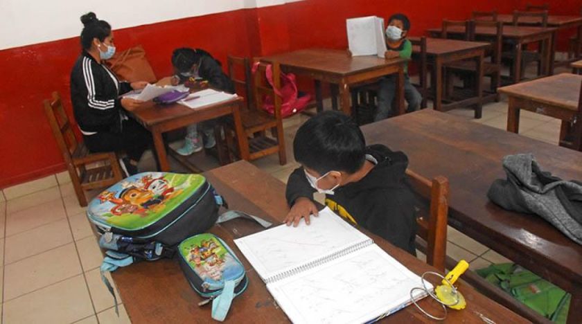 Ministerio de Educación pide reforzar medidas de bioseguridad contra la influenza
