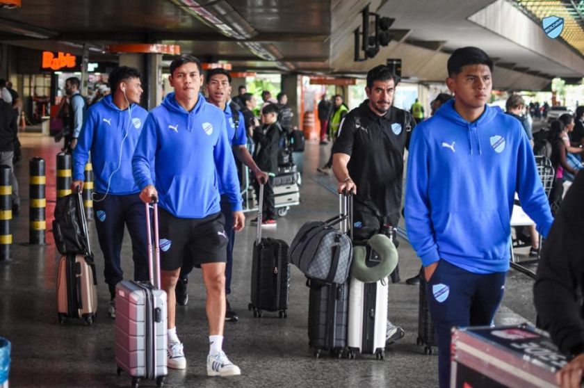 Bolívar llegó a Brasil con la ilusión de seguir en la Libertadores