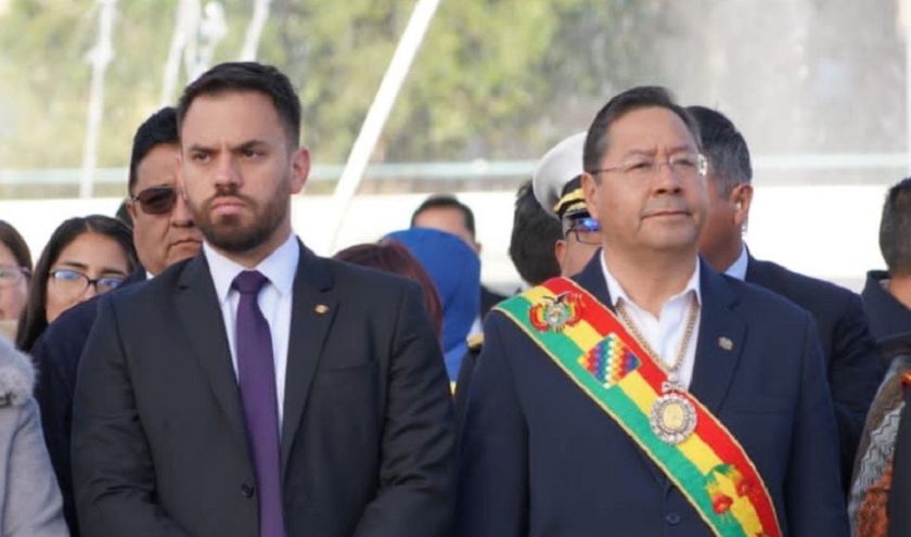 Ministro Del Castillo destaca “lección” de Arce y dice que “resistió como nadie”