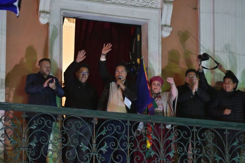 ¿Arce vuelve a la carrera electoral?: Anuncian binomio del MAS con Deysi Choque