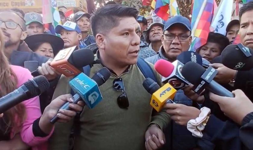 Loza anuncia que no se dará la ubicación de Evo Morales en la caravana "por seguridad"