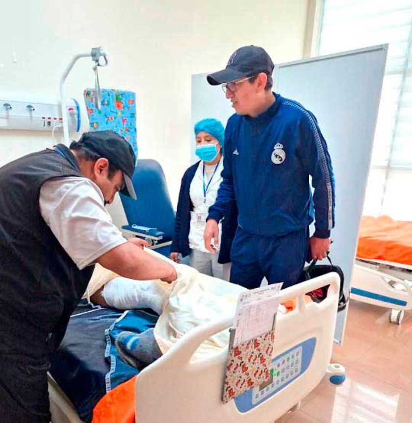 Padres reportan que la recuperación de menores quemados en Uncía es lenta