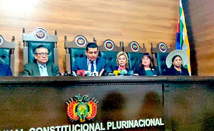 Juristas destacan la postura del TCP sobre la reelección