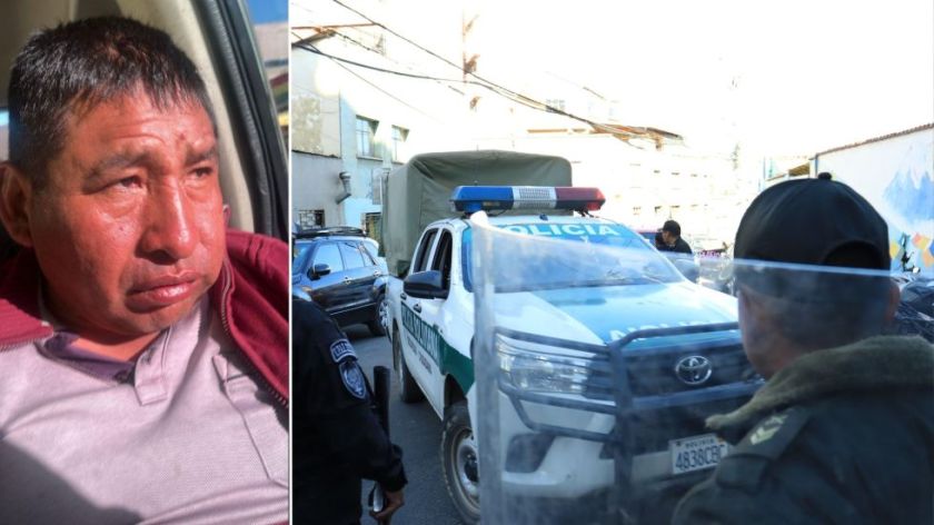 Tras audiencia, envían a la cárcel al dirigente evista Ponciano Santos