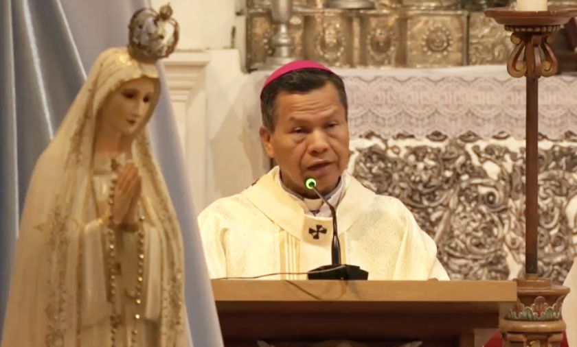 Monseñor Leigue: Se habla de luchar por el pueblo, pero al final no hay nada para él