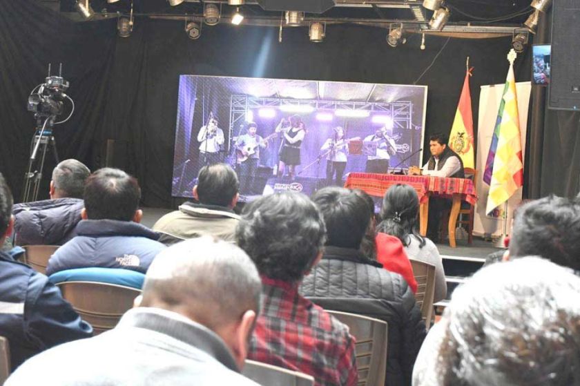 Alistan serenata artística para celebrar el 25 de mayo en Sucre
