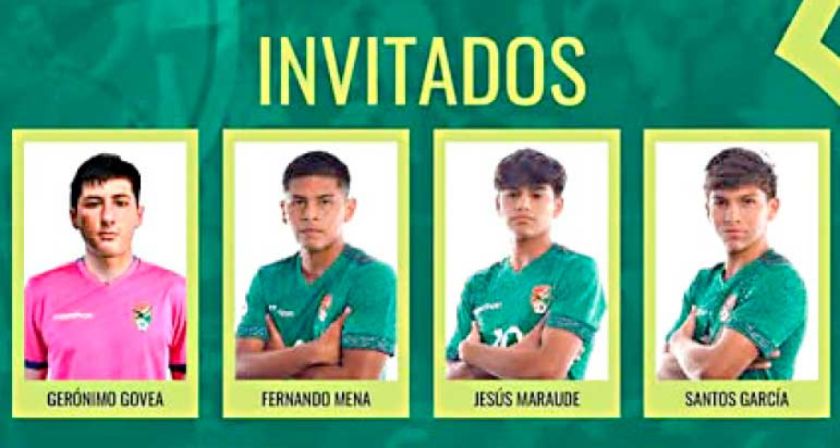 Cuatro Sub-17 invitados a la selección de mayores 