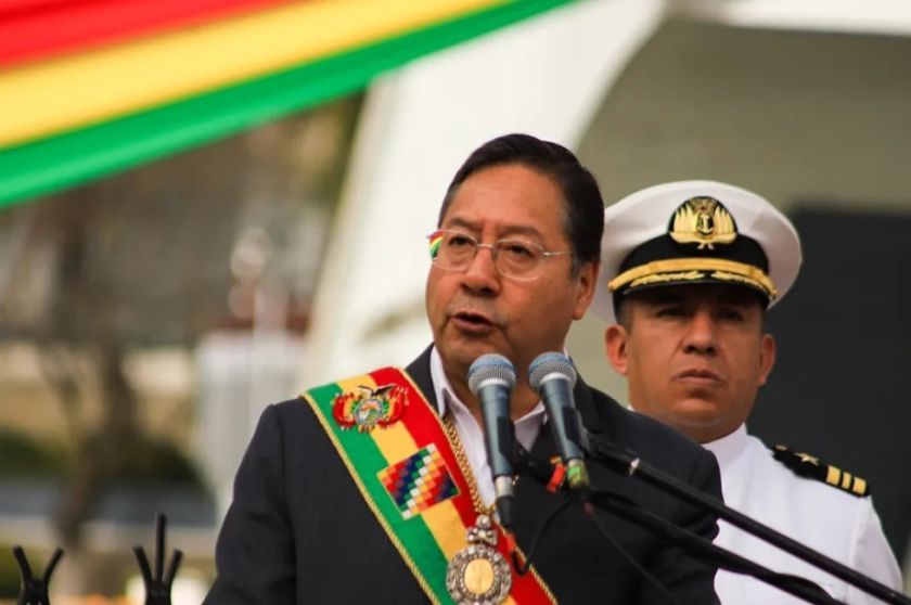 Desde Chuquisaca, Luis Arce vuelve a exigir la aprobación de leyes para blindar las elecciones