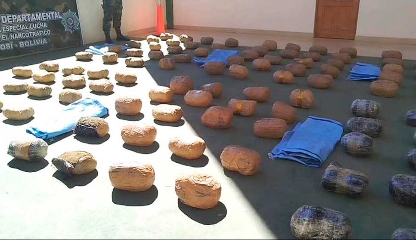 Una persecución policial extensa terminó con el secuestro de marihuana