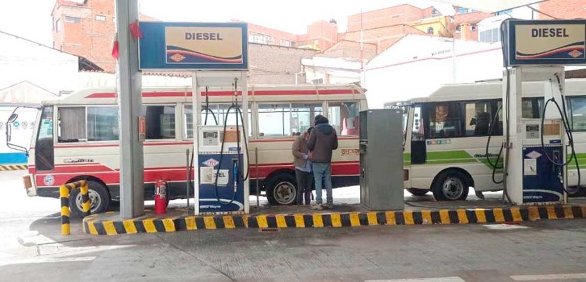 Aumenta el carguío repetitivo de carburantes en el Departamento