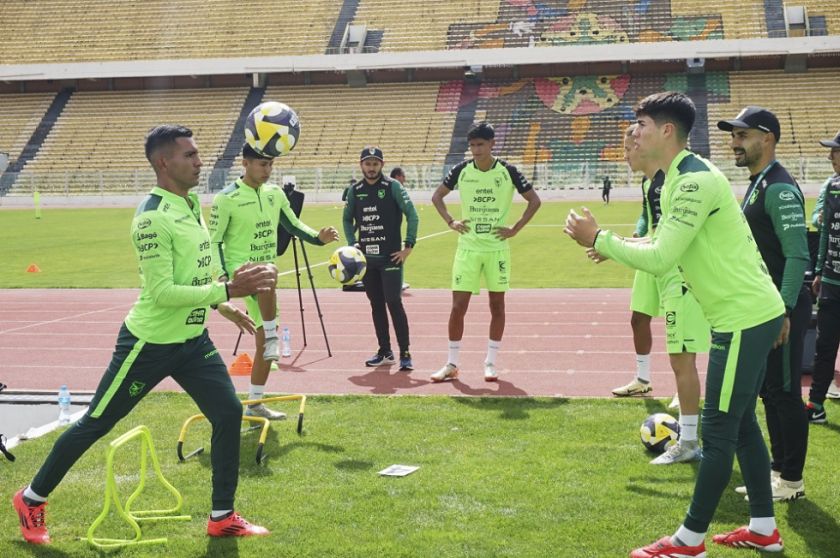 Terceros, Viscarra y los de Bolívar, las novedades en el entrenamiento de la Verde