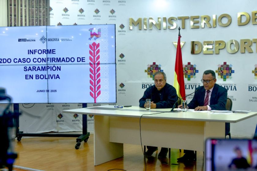 Reportan segundo caso confirmado de sarampión en Bolivia en una paciente en Santa Cruz