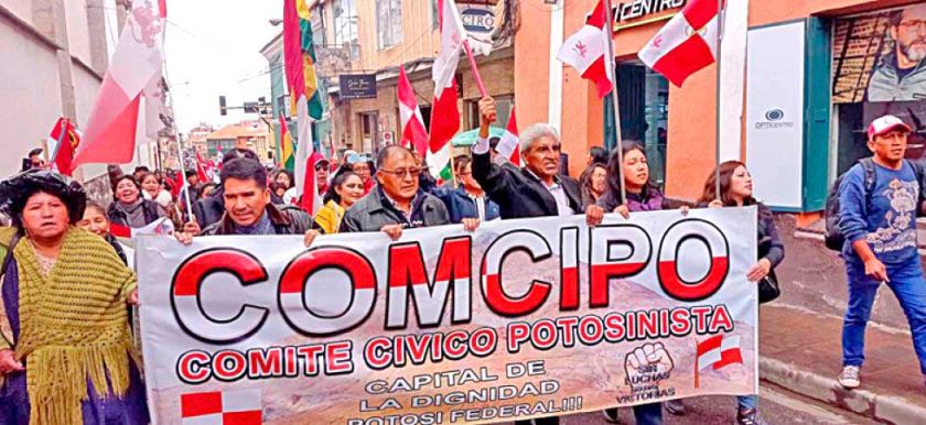 Cívicos llaman a marcha por la canasta familiar y cuestionan a Evo Morales
