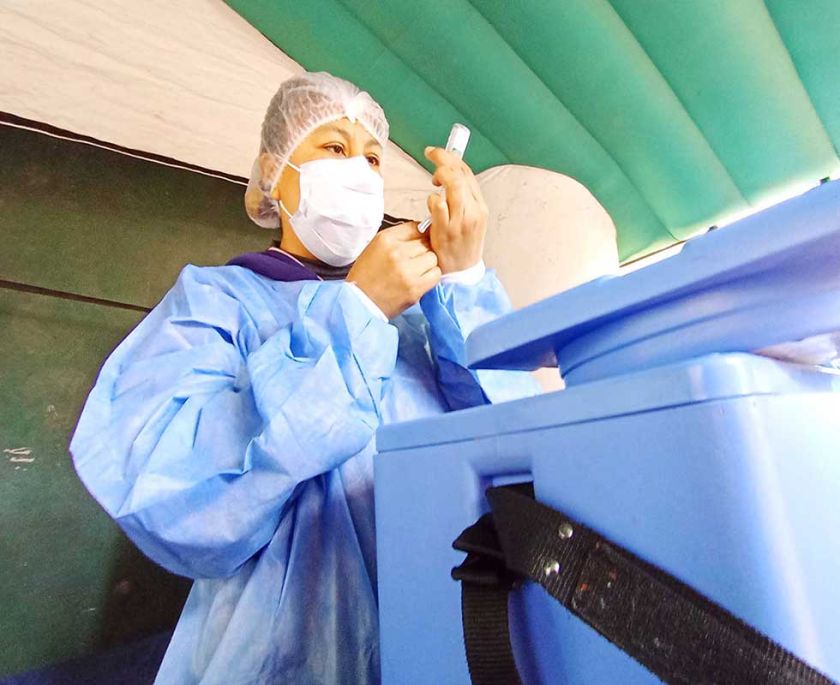 Vacunación contra la influenza bordea los 20 mil inmunizados