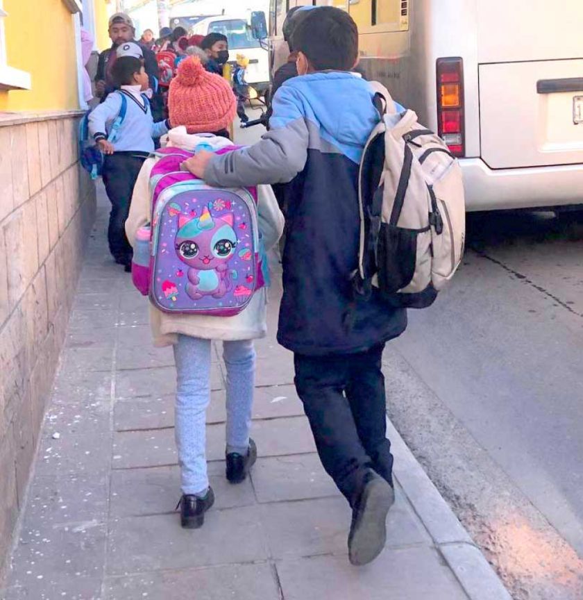 Rige el horario invernal en todo el Departamento ante el intenso clima frío