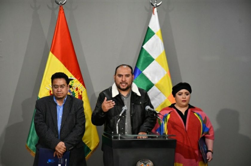 Gobierno anuncia demanda penal contra Evo Morales por terrorismo y obstaculización de procesos electorales