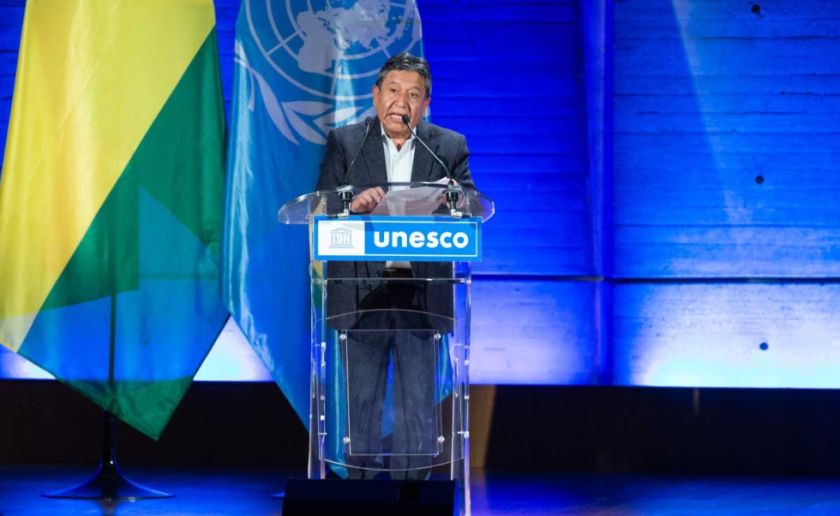  Choquehuanca aboga por la Madre Tierra, el Vivir Bien y el diálogo, en la Unesco
