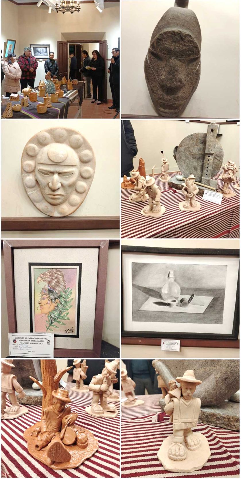 Instituto Alfredo Domínguez homenajea a Tupiza con arte
