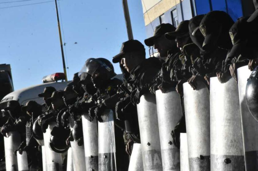 Policía despliega operativo estratégico en ruta al occidente ante amenaza de toma en Parotani