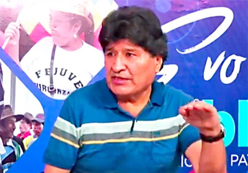 Evo Morales advierte que  "esta semana es decisiva"