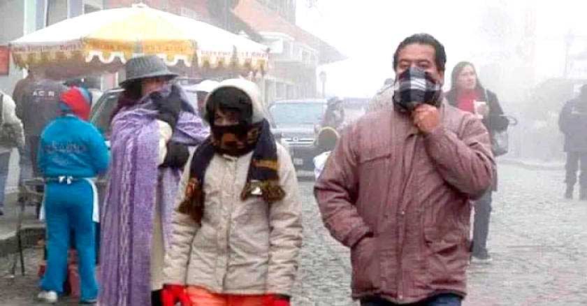 Descienden las temperaturas y la ciudad de Potosí soporta -5 ºc