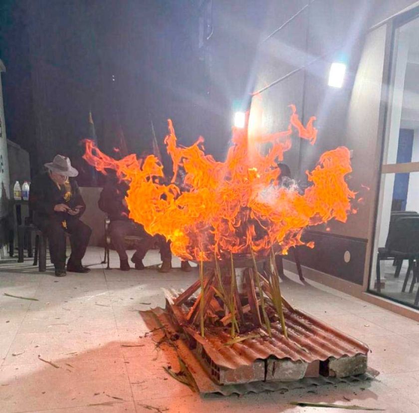 Las multas por encendido de fogatas es Bs 1.354 a 2.728