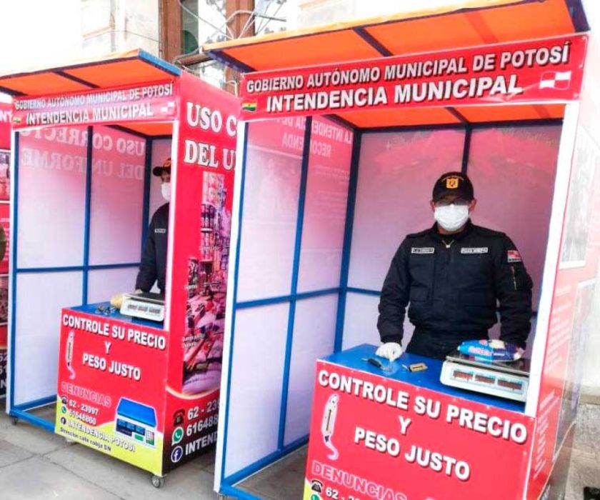 Intendencia Municipal realizó controles en la feria de Corpus Christi