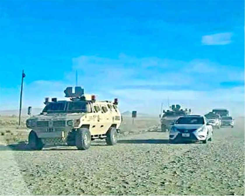 Gobierno dice que militares actuaron en apego a la CPE
